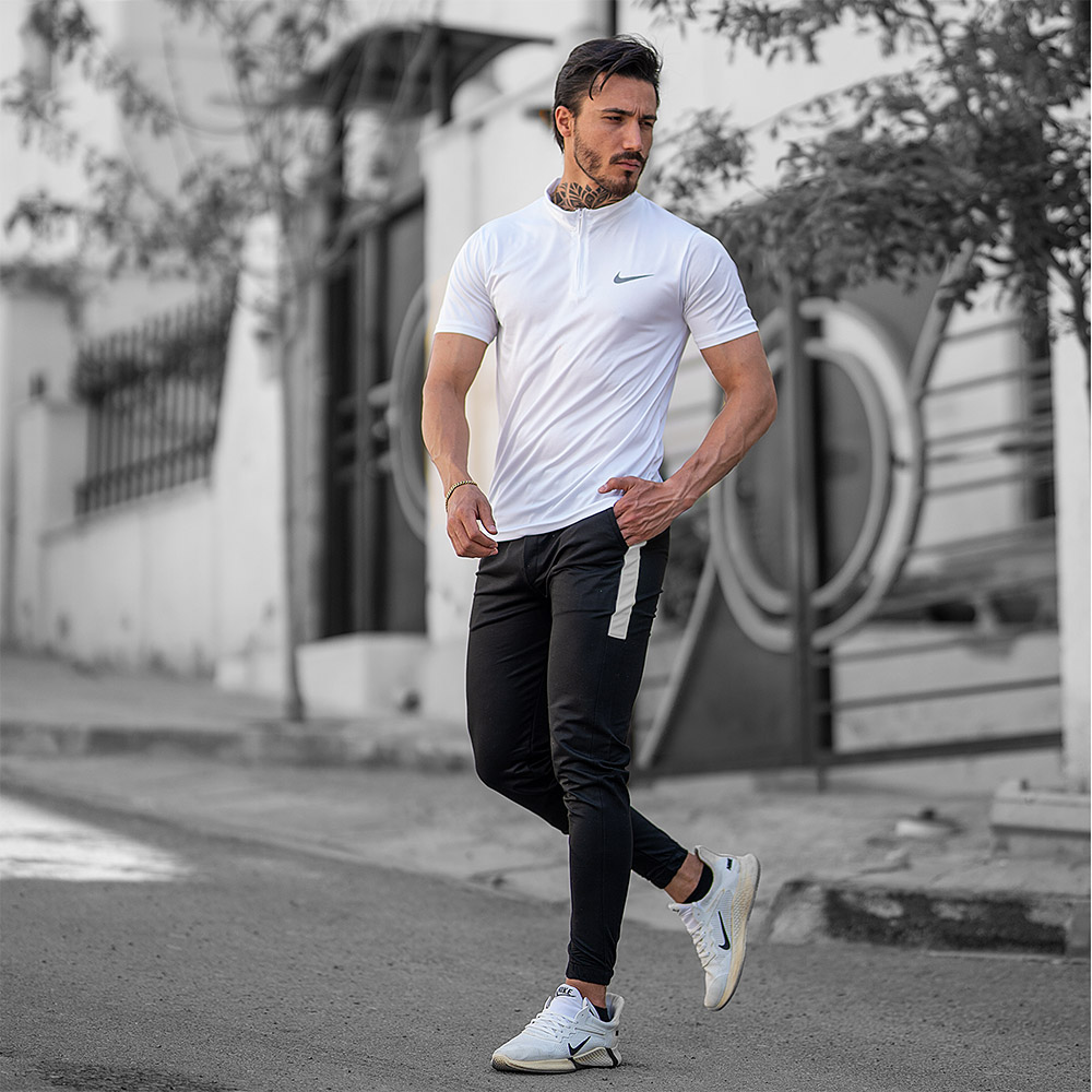 ست تیشرت و شلوار Nike سفید